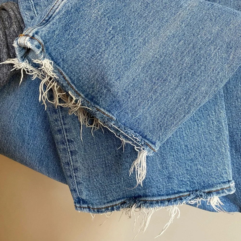 Abercrombie & Fitch 90s Relaxed High Rise Curve Love Jeans Size 29 - Picture 8 of 14